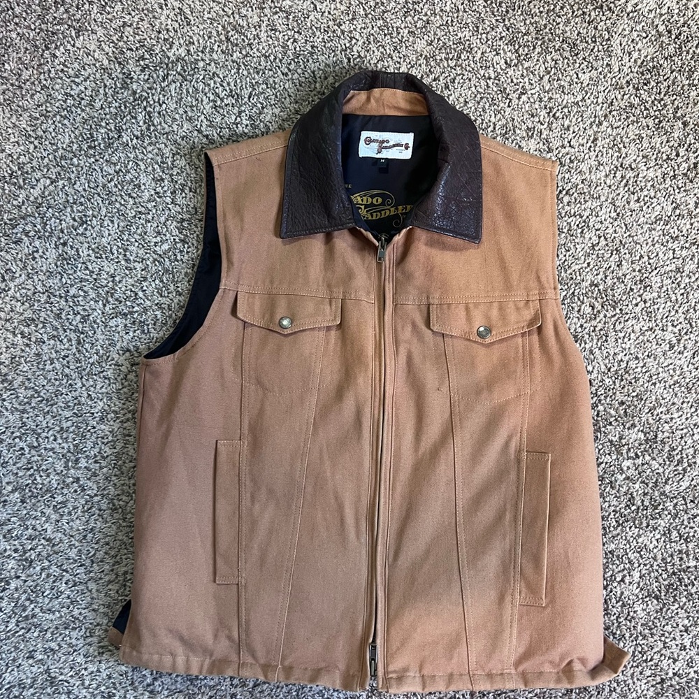 Colorado Saddlery Co Holster Conceal Carry Men's Vest - Picture 1 of 8